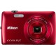 NIKON COOLPIX S4200 RED DIGITAL CAMERA